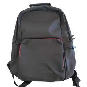 Black Laptop Backpack Padded Back and Straps